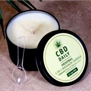 CBD Daily 3 in 1 Massage Candle